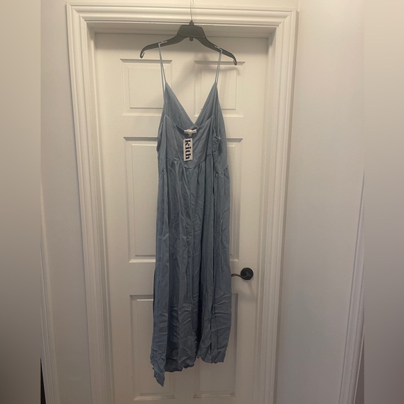 Final Touch Blue Maxi Dress - Picture 2 of 5